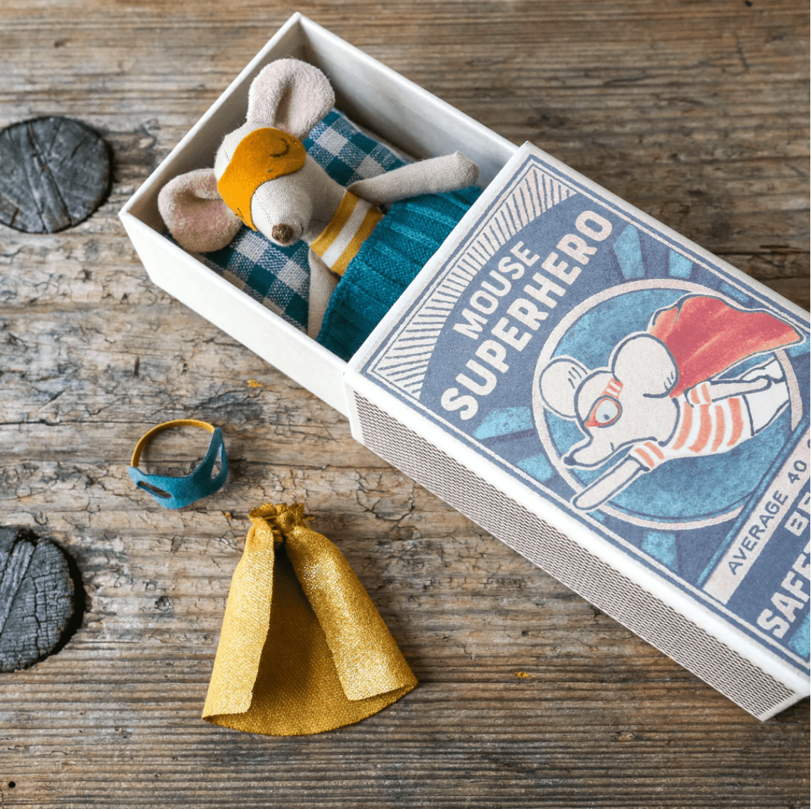 Super Hero Mouse in Matchbox PL Baby Brookfield Gardens