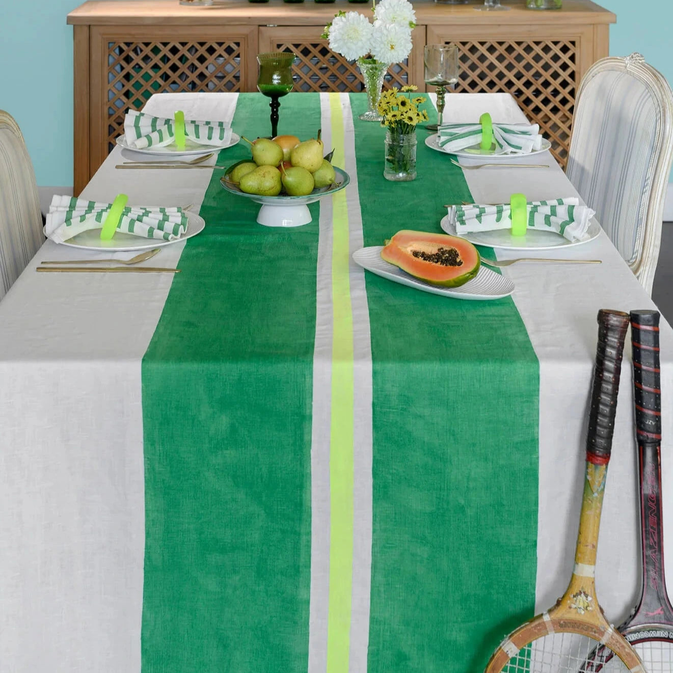 Tennis Stripe T/Cloth 250x150
