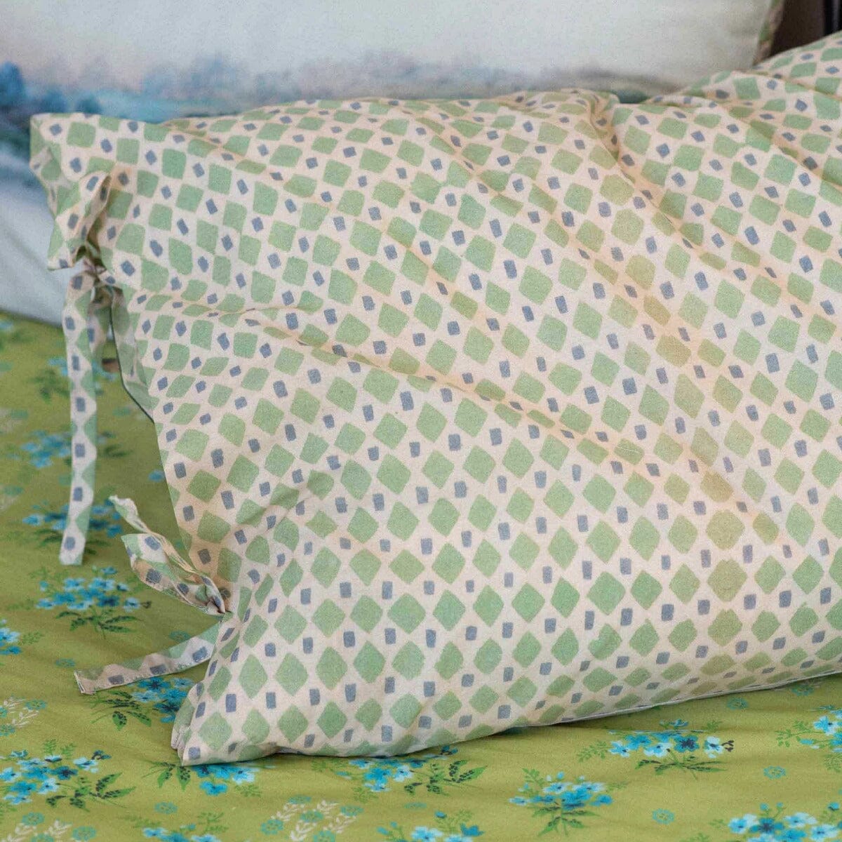 Tranquil Organic Cotton Pillowcase BH - Bedding Brookfield Gardens
