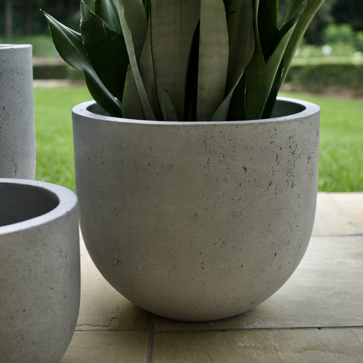Urban Squat U Planter Pots - Terrazzo Brookfield Gardens