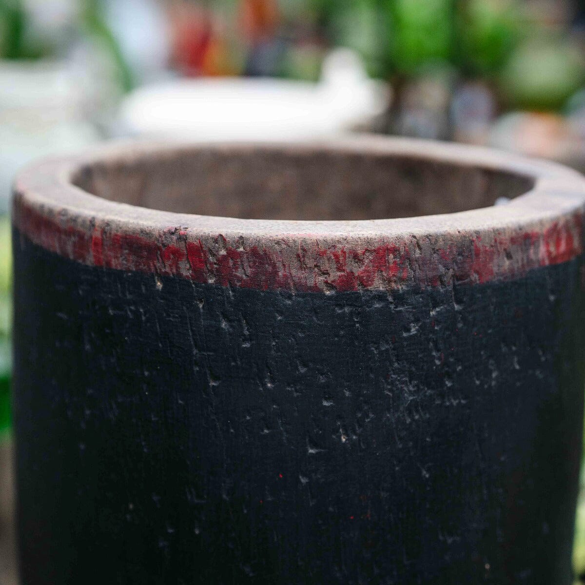 Wooden Drum BH - Homewares Brookfield Gardens
