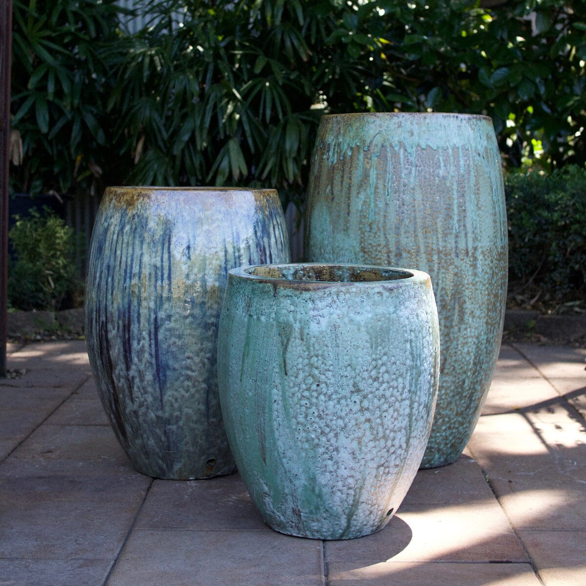 ceramic plant pots australia Glazed Egg Planter