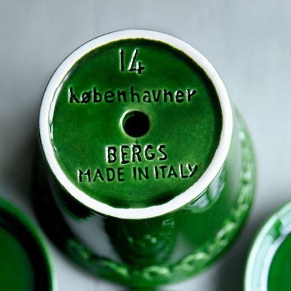 Kobenhavner Green inc saucer Florist - Vessels Berg