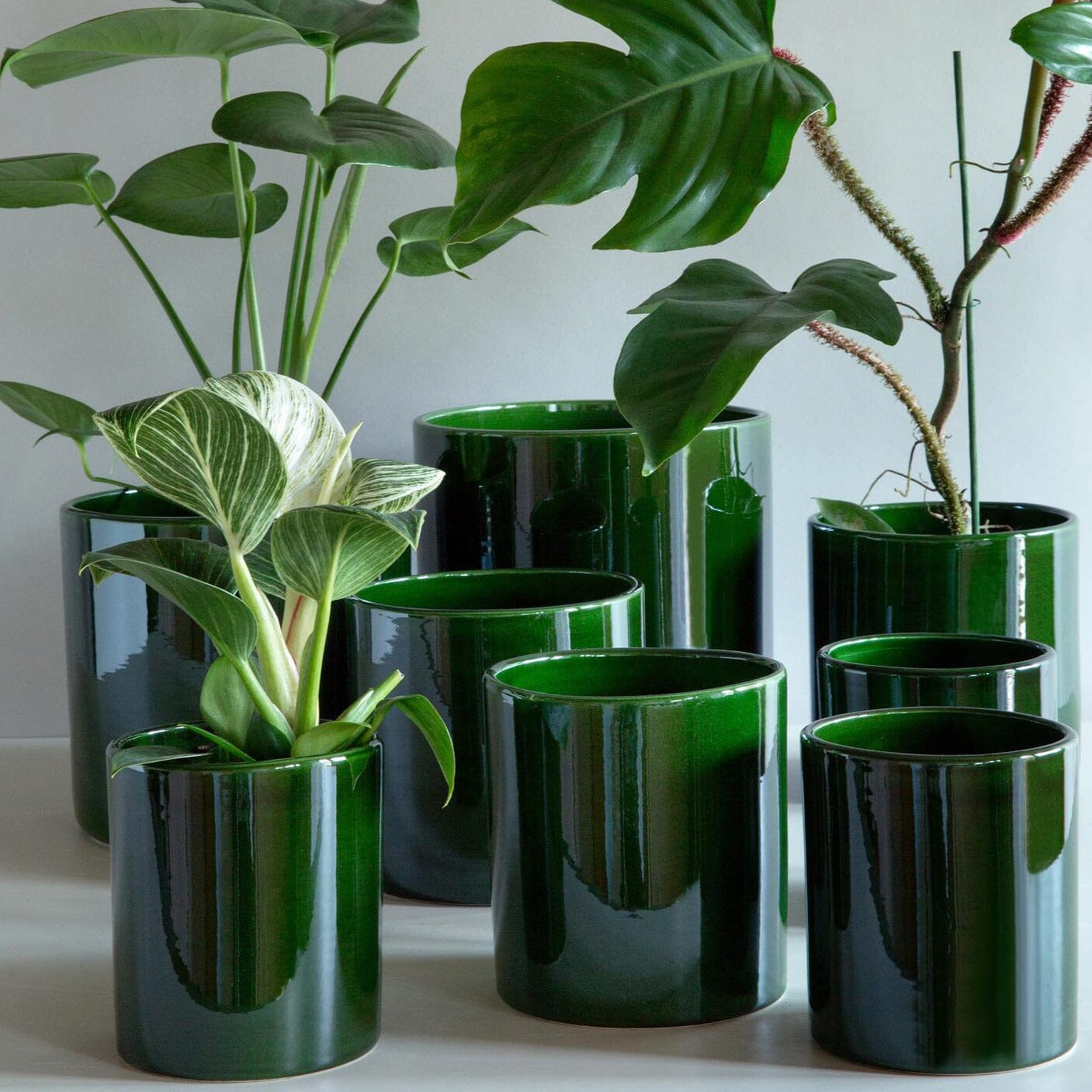 Romeo Emerald Glaze Florist - Vessels Berg