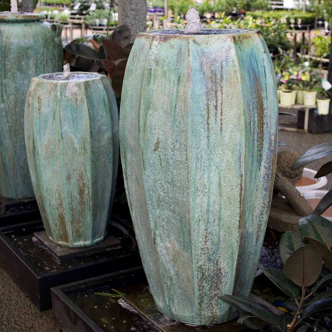 Starfruit Jar Fountain inc Base Pump large Fountain Packages Brookfield Gardens