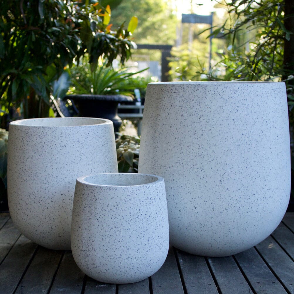 Terrazzo U Planter Pots - Terrazzo Brookfield Gardens