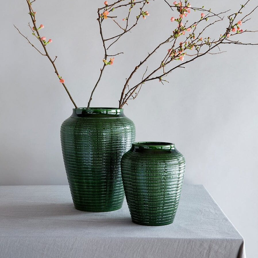 Willow Green Vase Florist - Vessels Berg