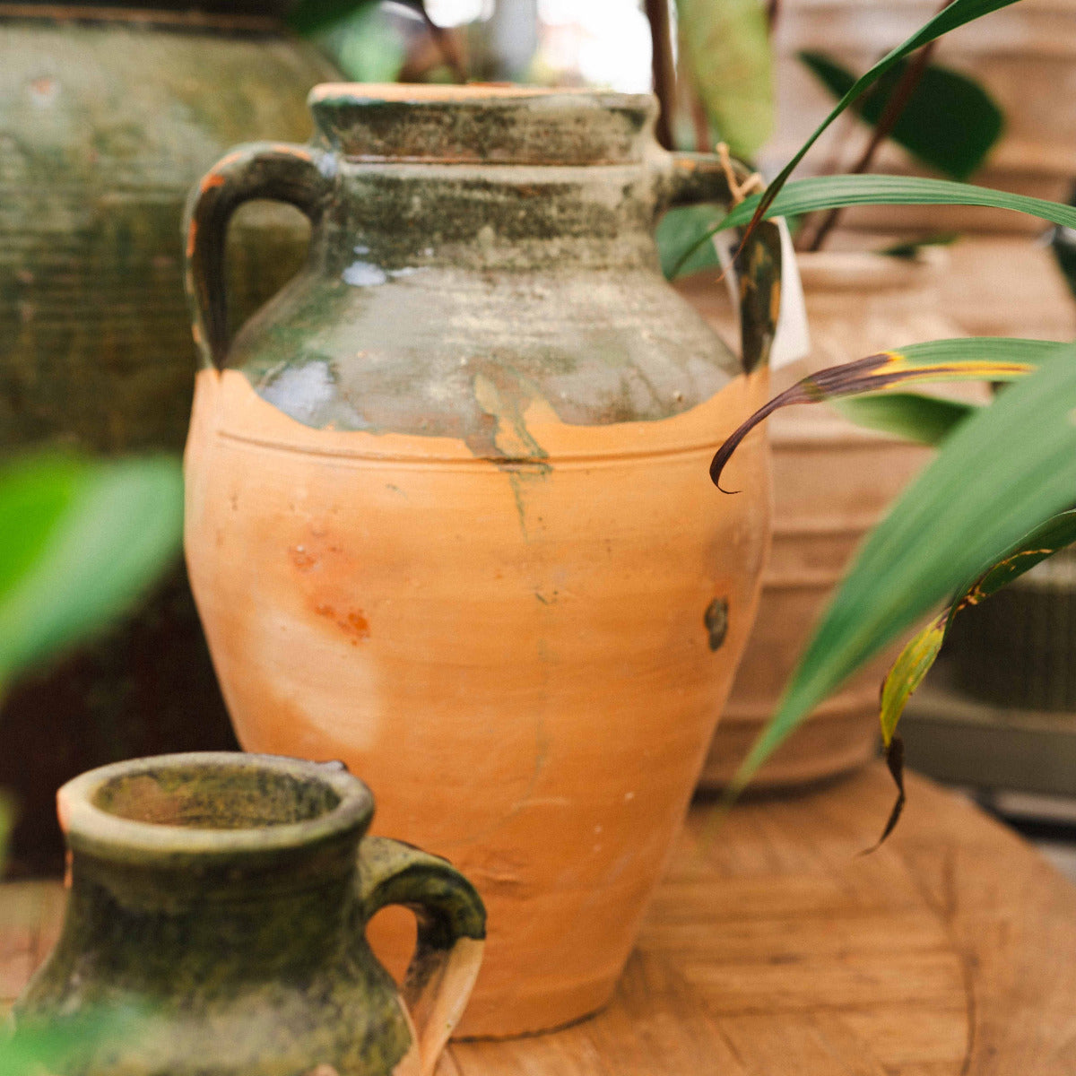 Ancient Turkish Odemis Double Handled Urn Brisbane Home style