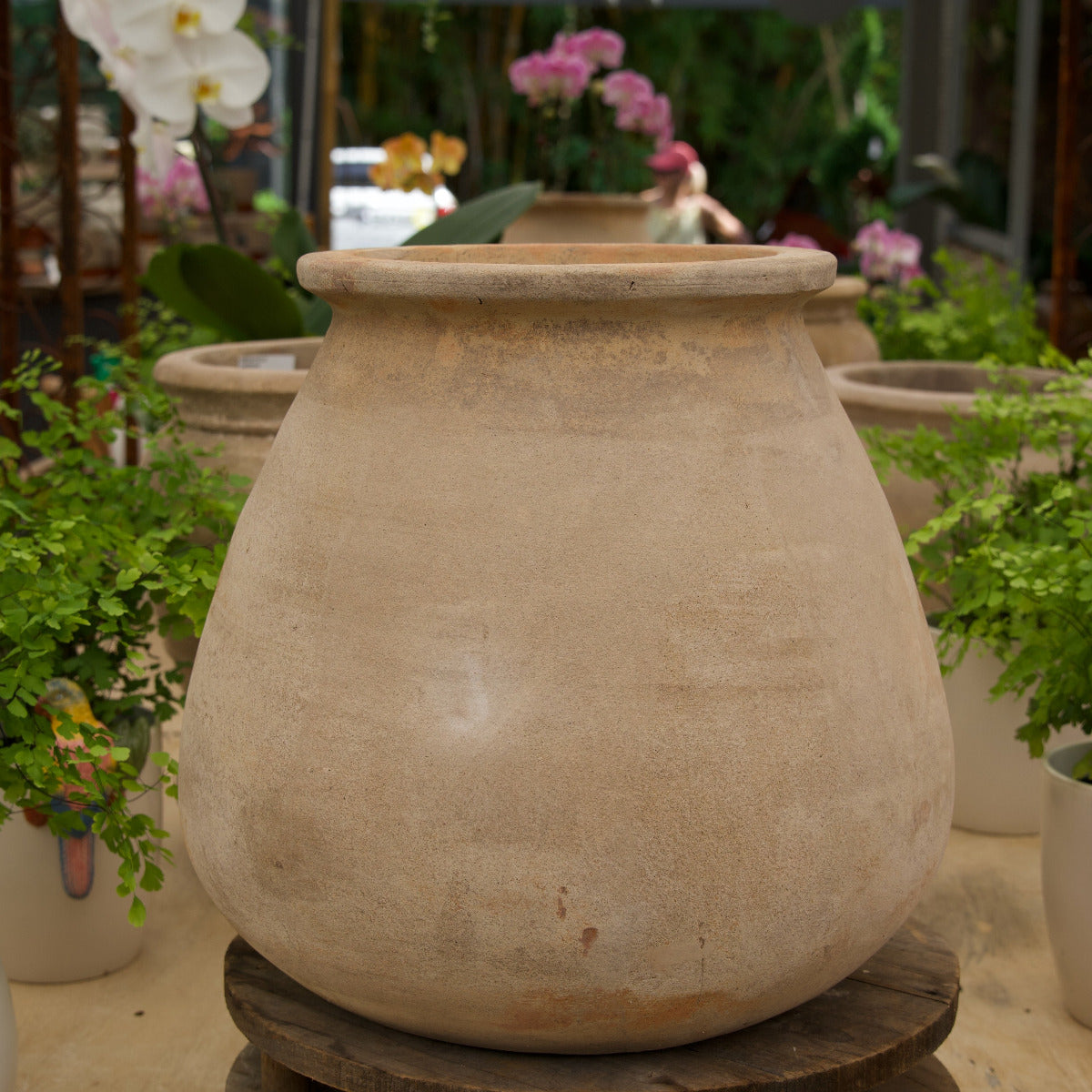 Antique Terra Chatenay Jar