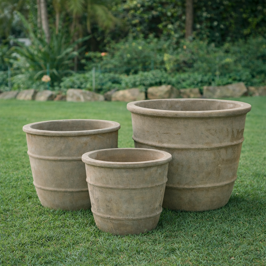 Antique Terra Toulouse Pot Brisbane garden