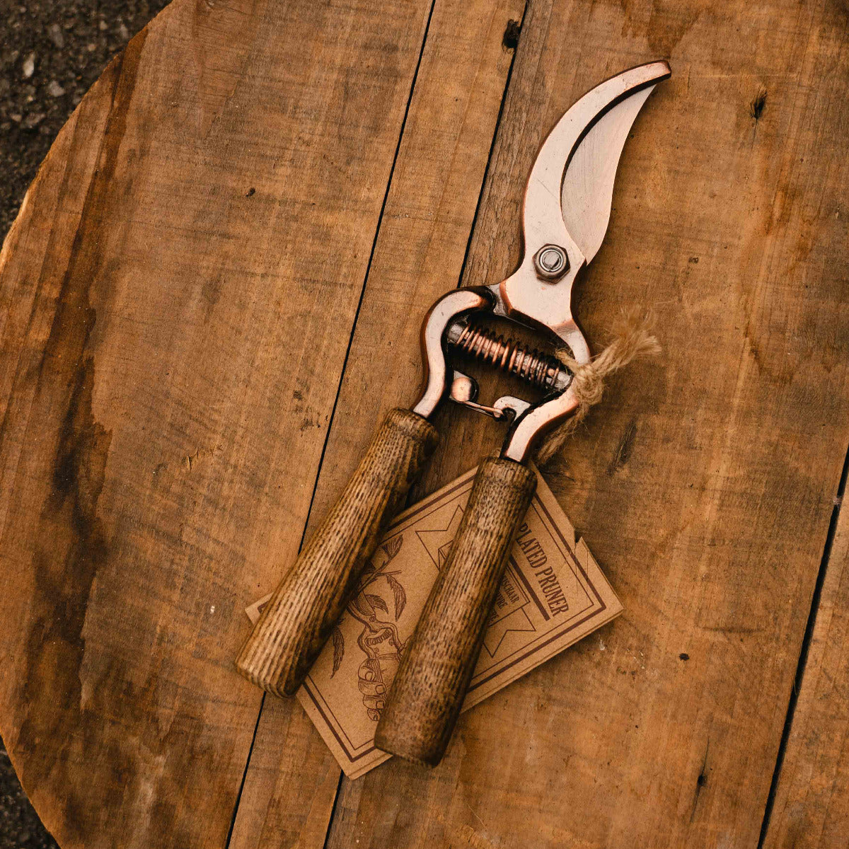 Esschert Copper Plated Secateurs