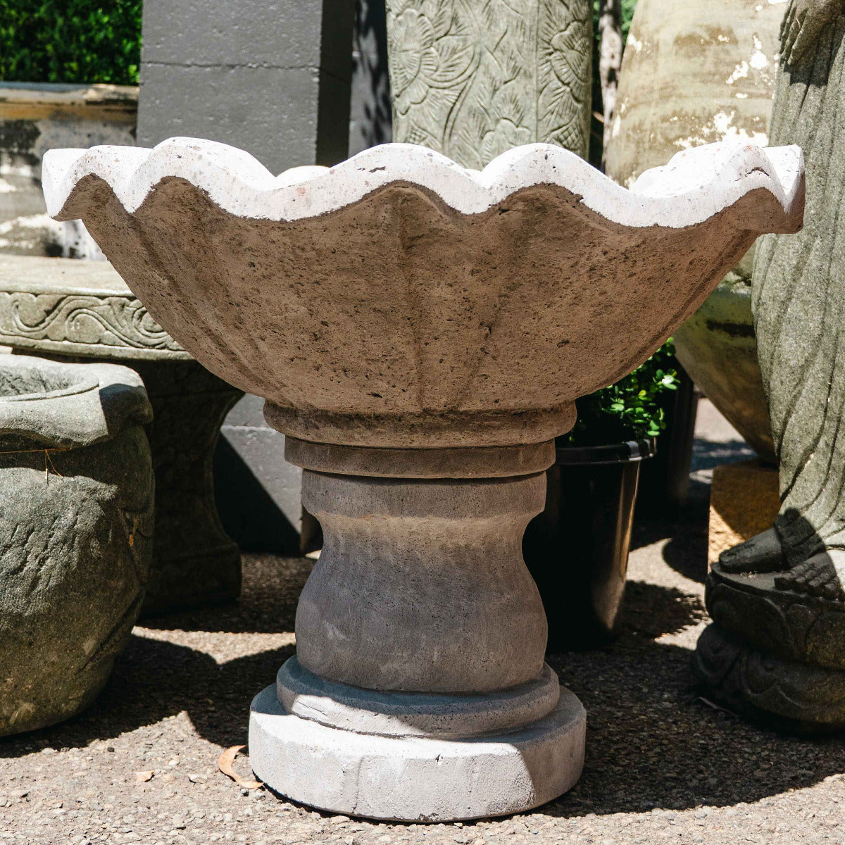 Lotus Bird Bath