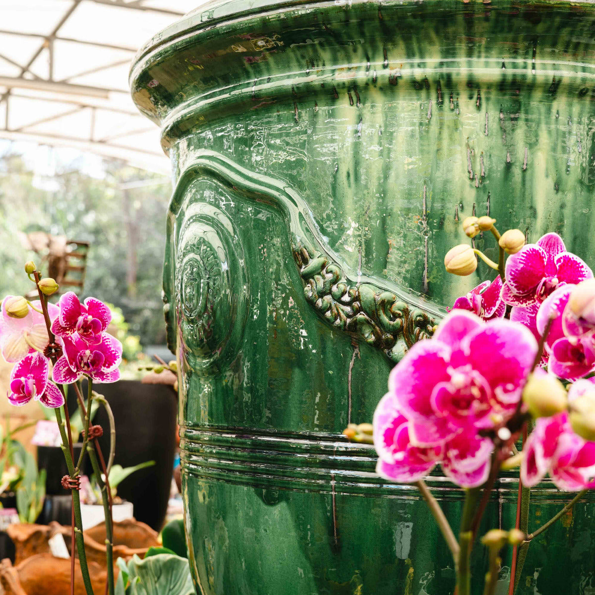 Trianon Anduze Urn Green