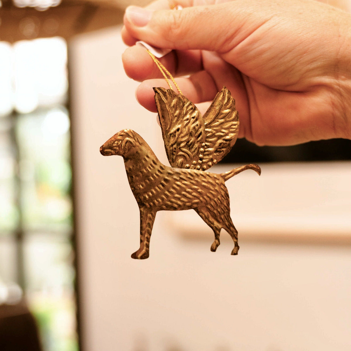 Angel Dog Ornament
