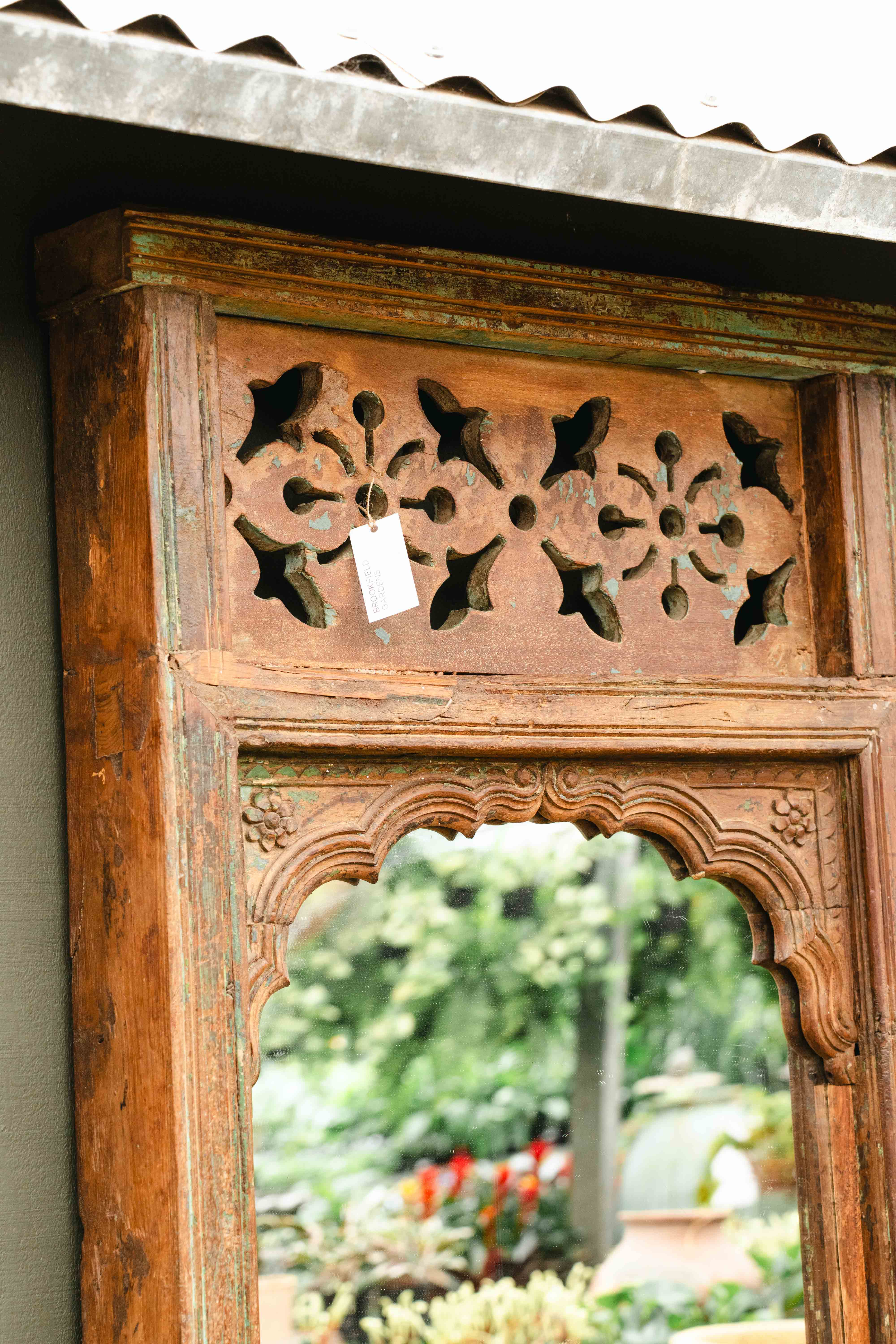 Temple Framed Mirror