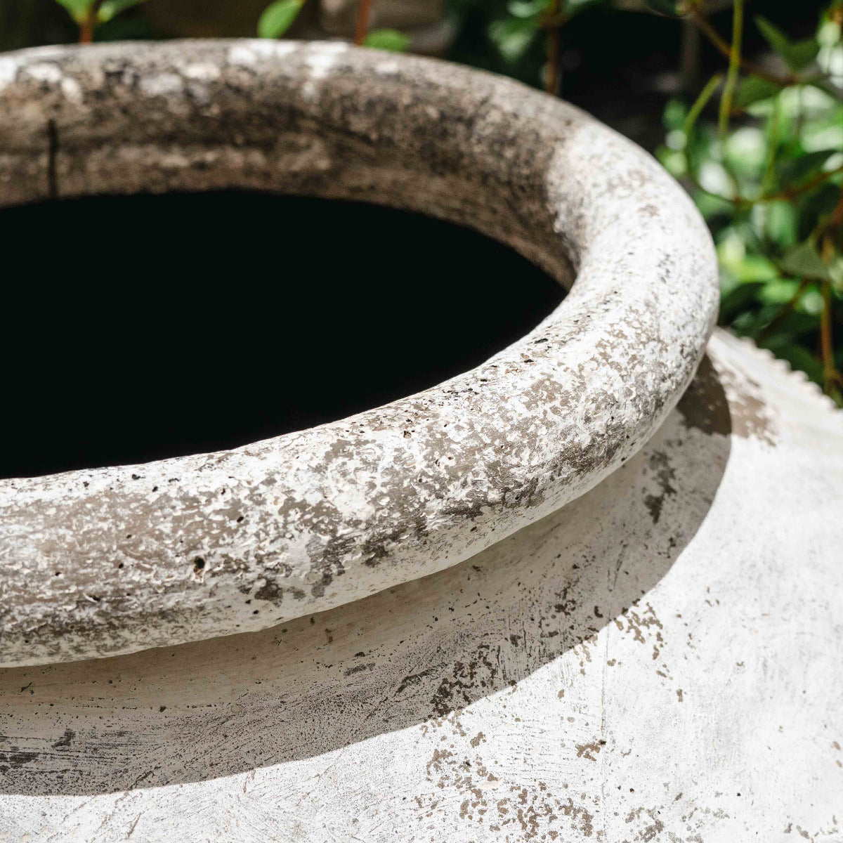 Vintage Terracotta Urn Detailed