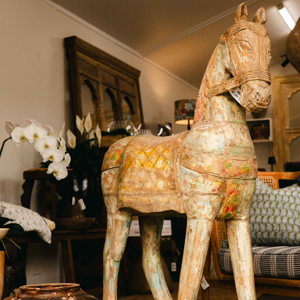 Vintage Wooden Horse