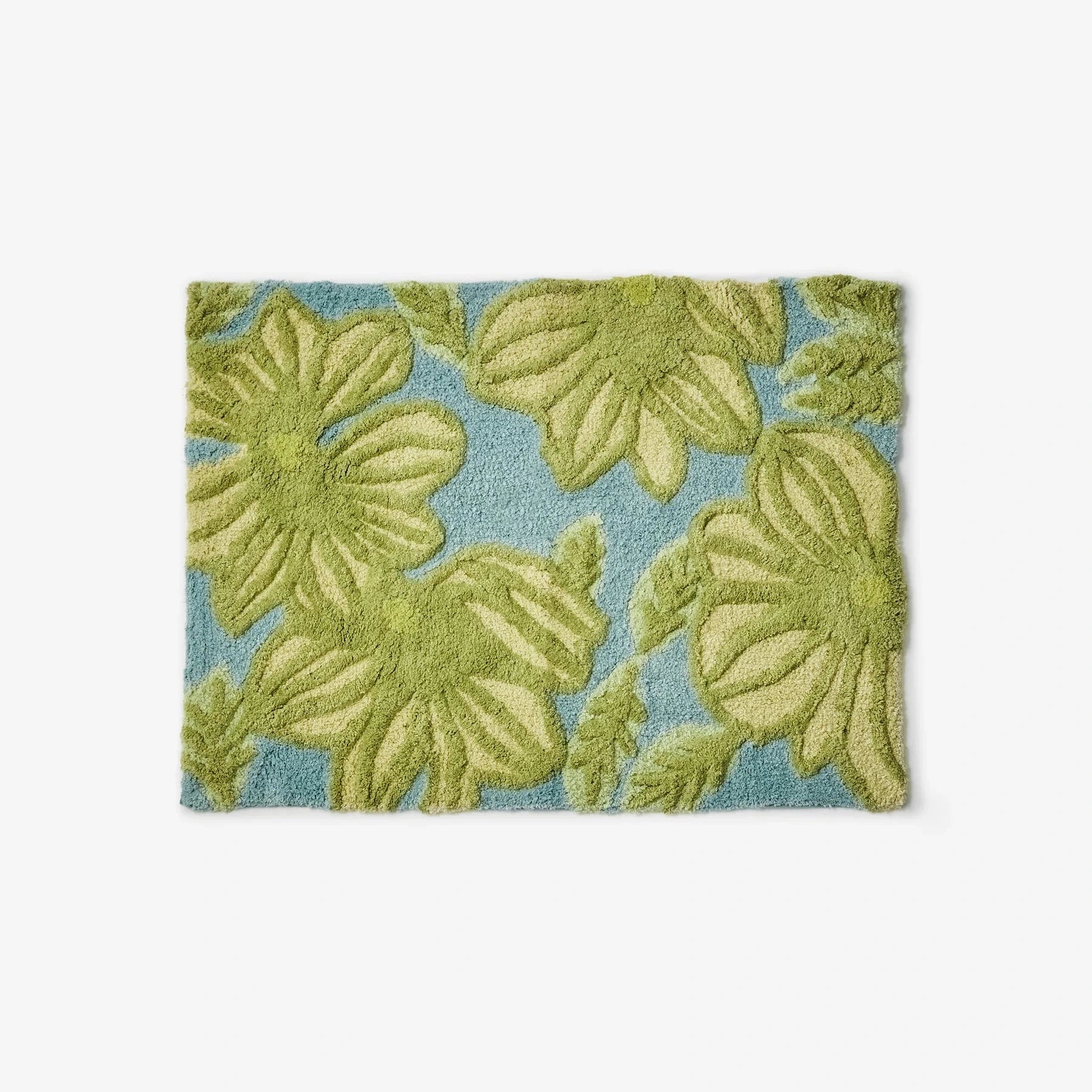 Azalea Green Bath Mat