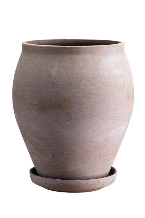 Delphi Grey Tall with Saucer