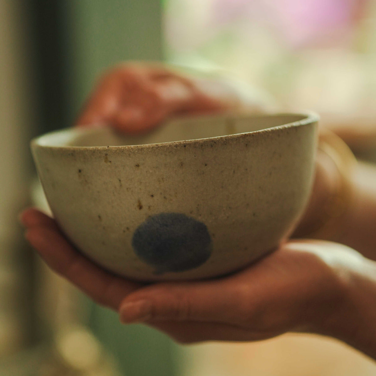 Natalie Brockett and her beautiful pottery collection to Brookfield Gardens under her studio name, Blackbird Creative.
