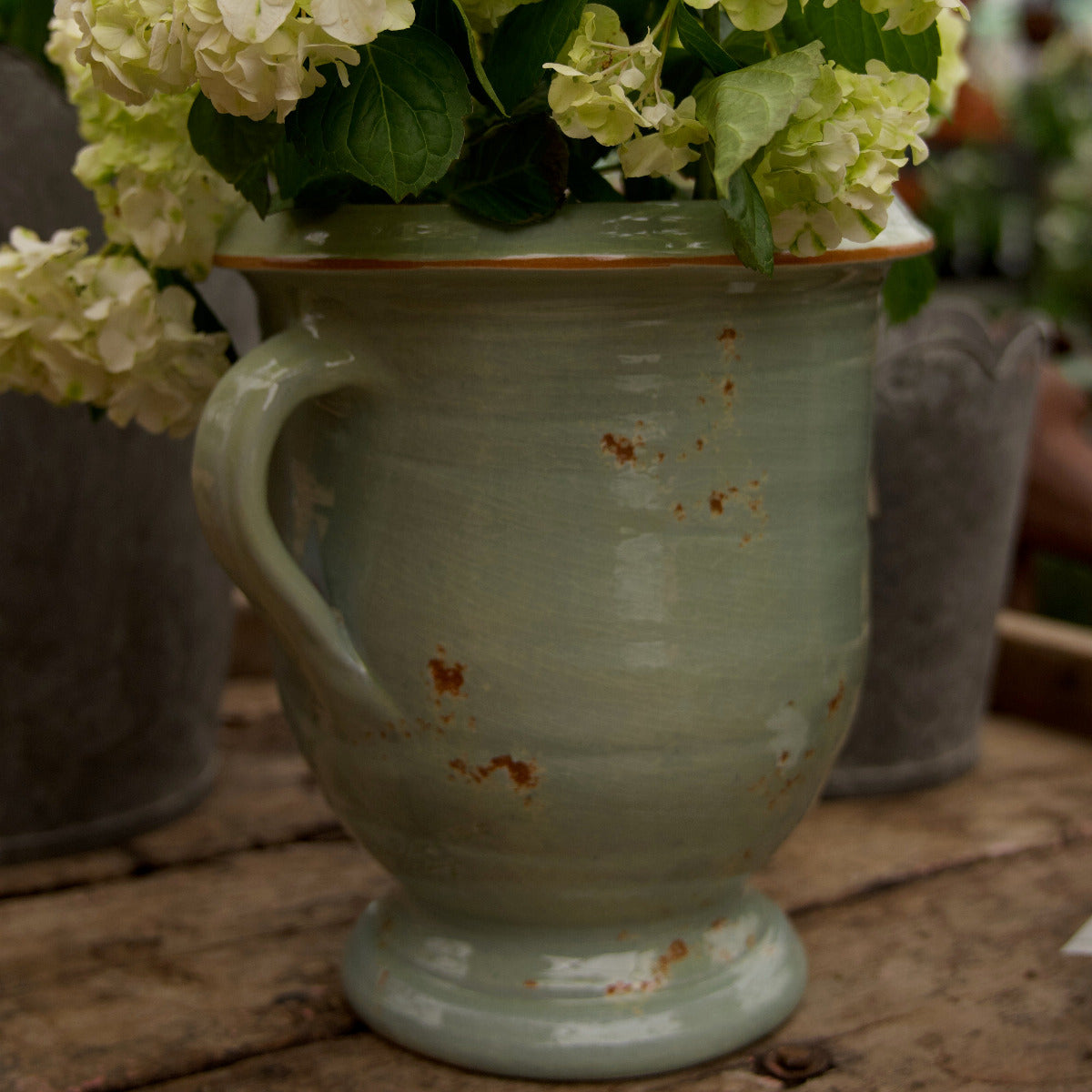 French Two Handle Jar