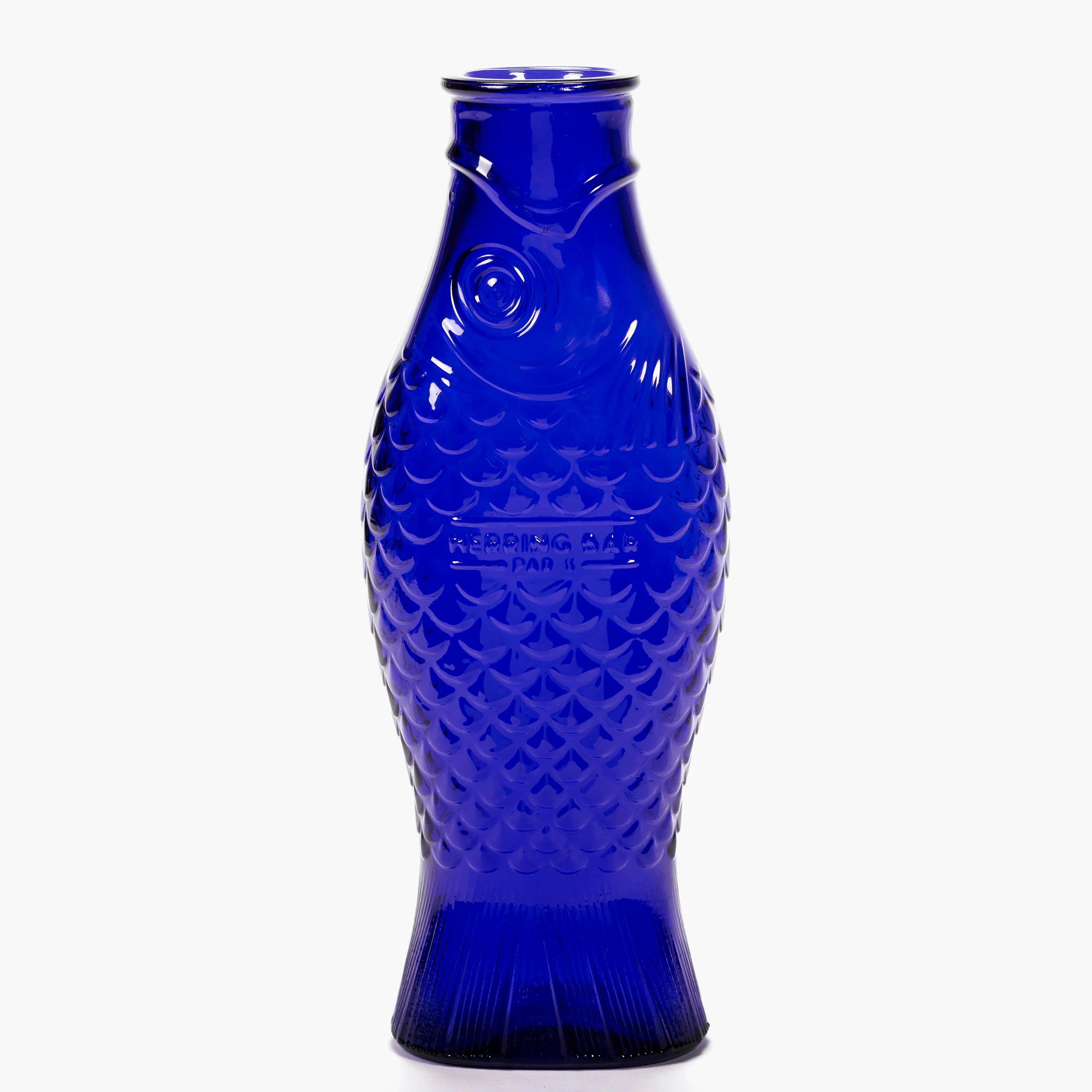 Fish Carafe Cobalt