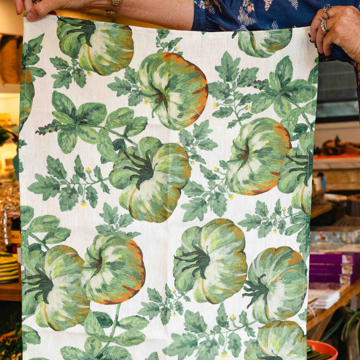 Heirloom Green Tea Towel