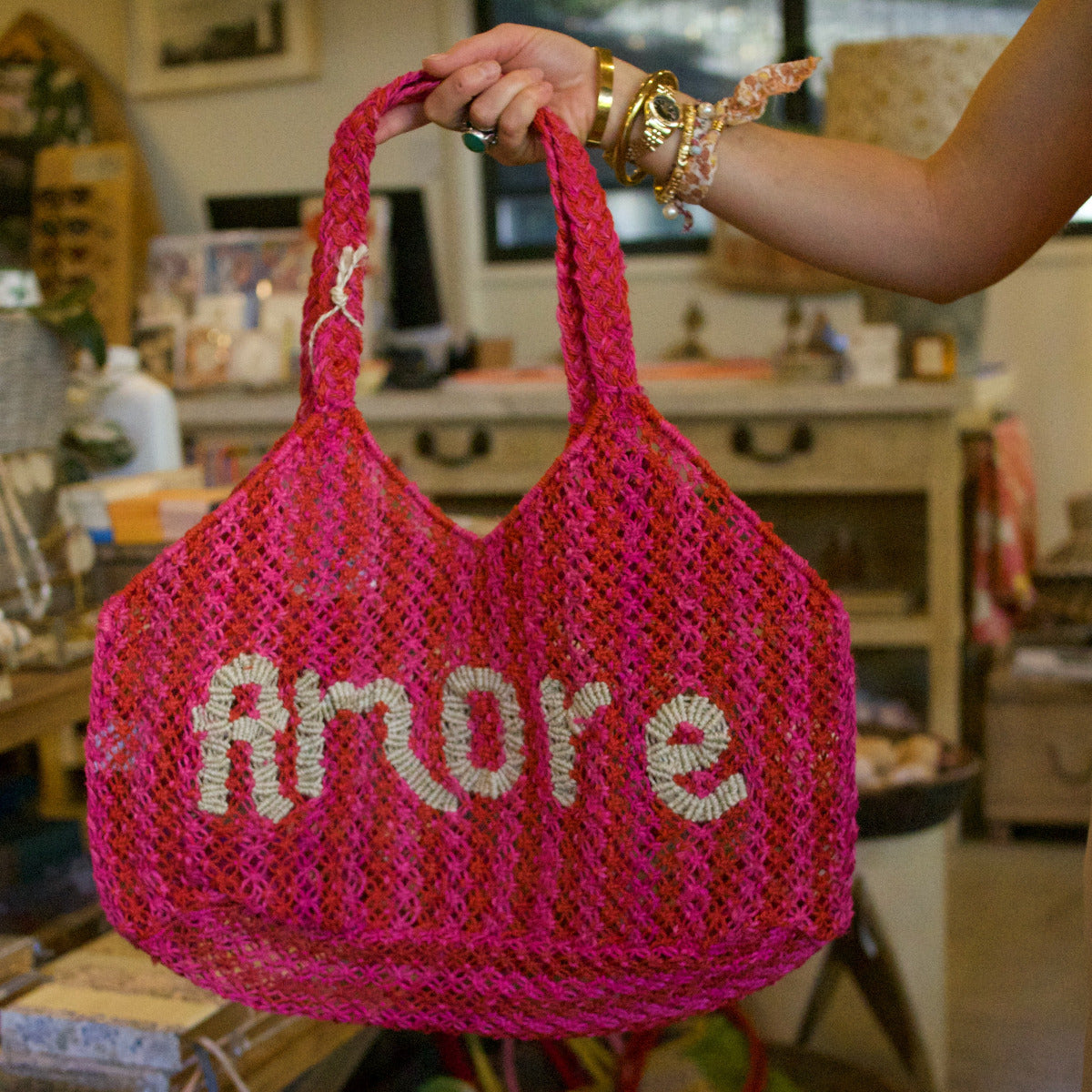 Jacksons Amore Pink Bag