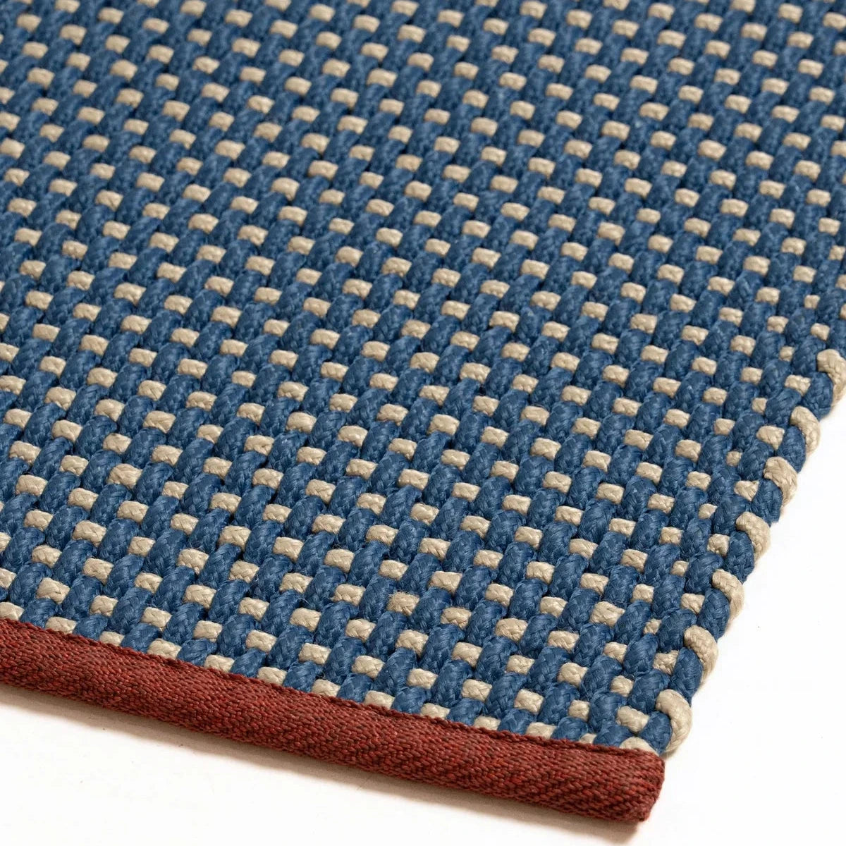 Chase Doormat 50 x 70cm, handmade in India from durable polypropylene, suitable for indoor and outdoor use, available at Brookfield Gardens.