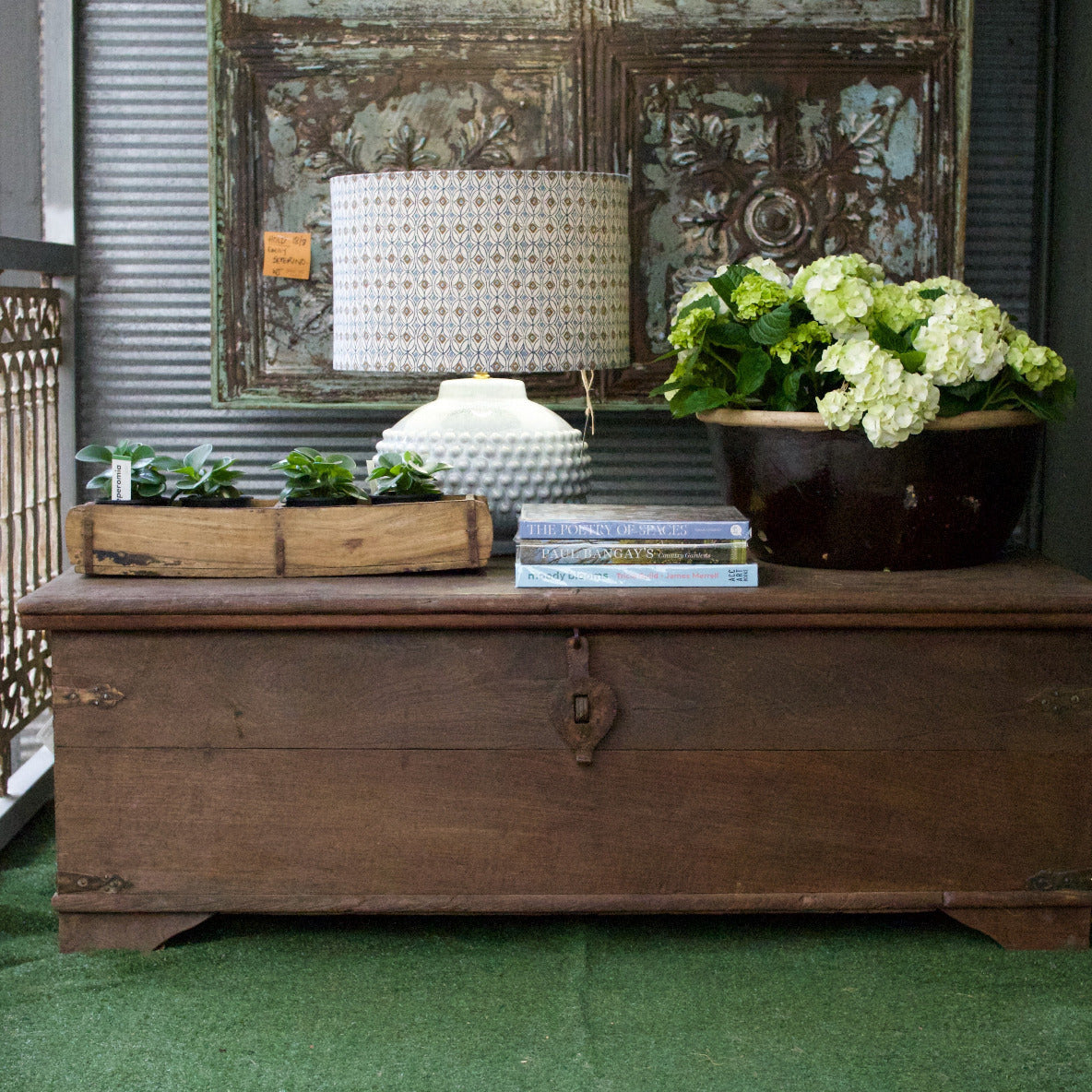 Wooden Trunk Coffee Table