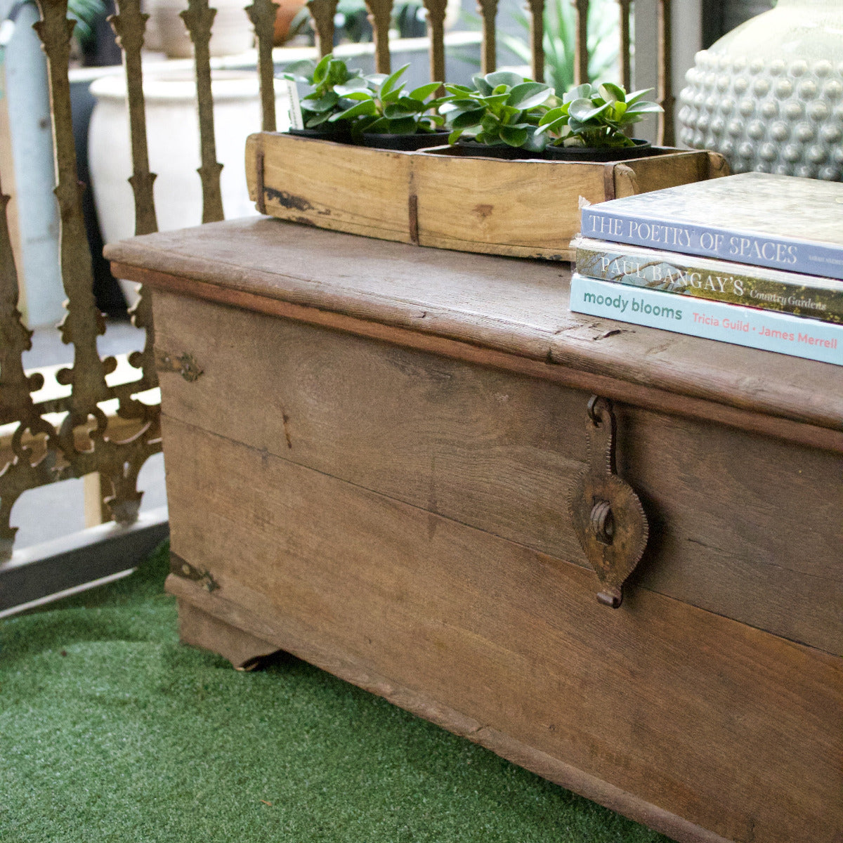 Wooden Trunk Coffee Table