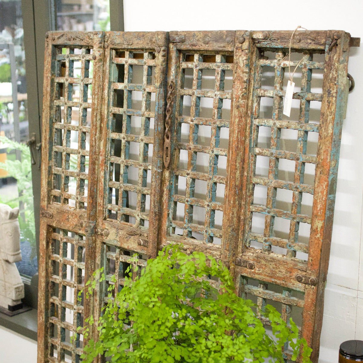 Wooden Jali Door Panel