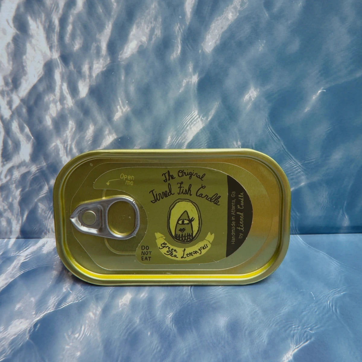 Tinned Fish Candle - Green Tea & Lemongrass