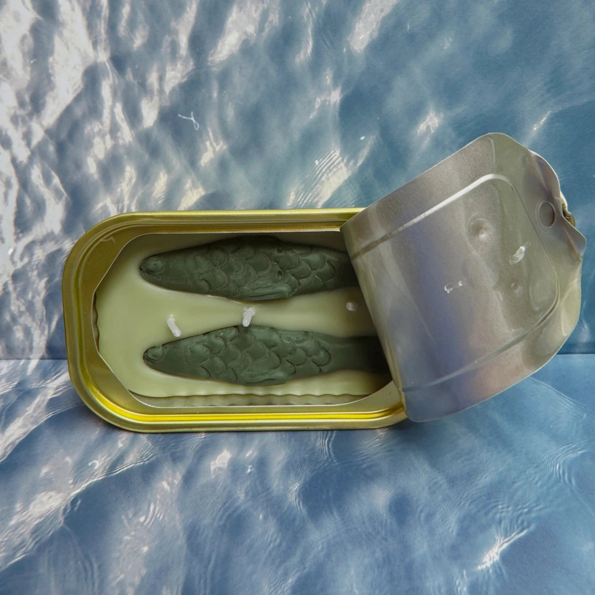 Tinned Fish Candle - Green Tea & Lemongrass