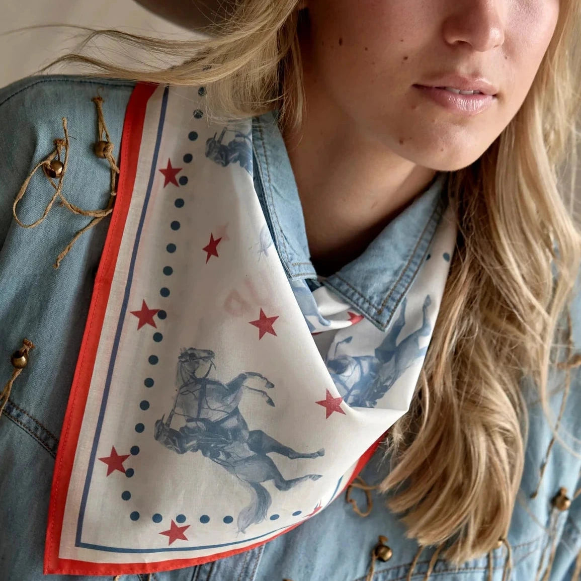 Whitney Spicer Far Mer Cowboy Up Bandana