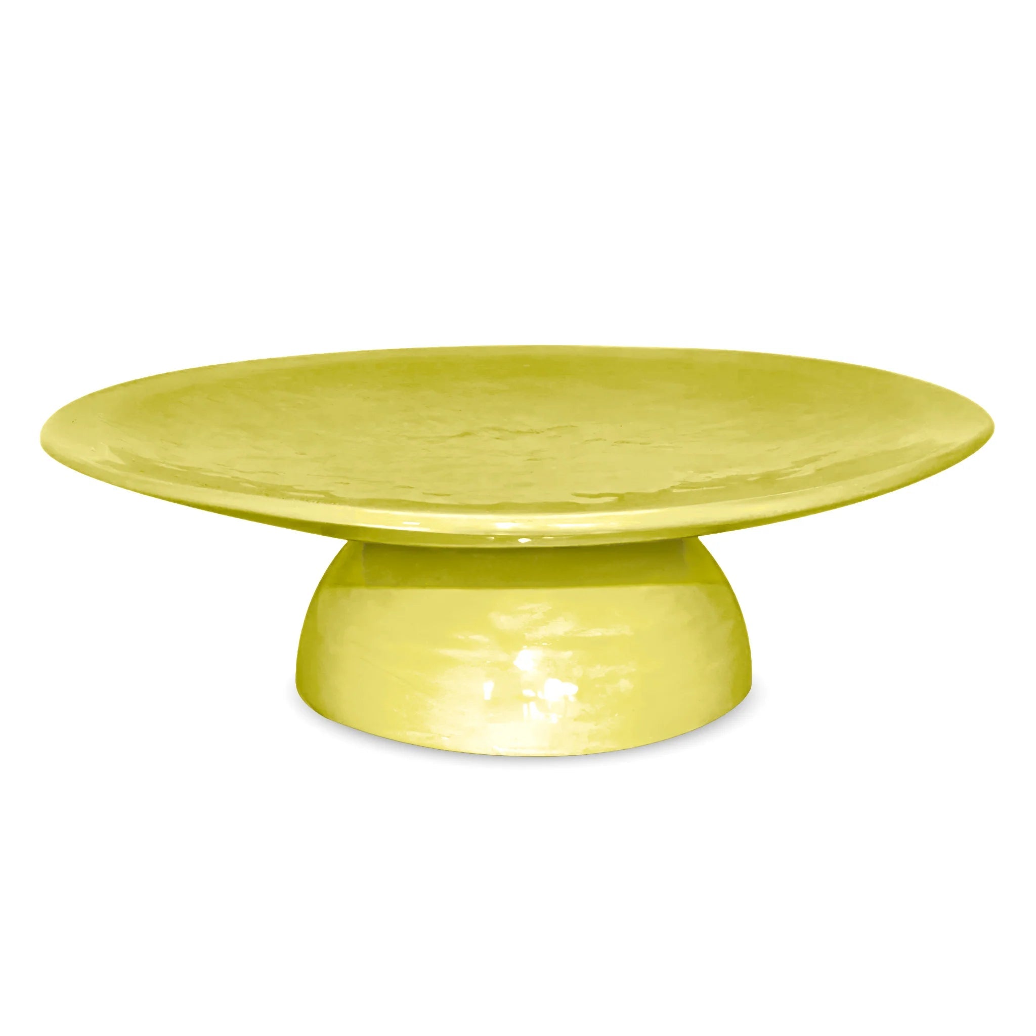 Batch Cake Stand Chartreuse PL Homewares Brookfield Gardens 