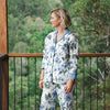 Blue Floral Pyjama Set PL Homewares Brookfield Gardens 