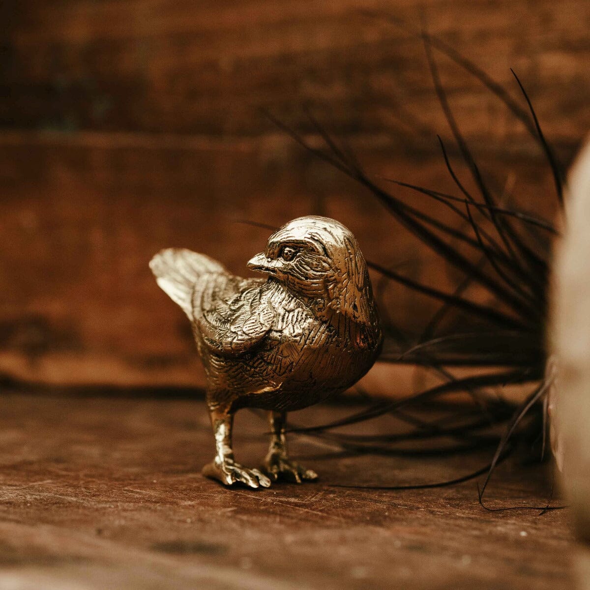 Brass Dove Standing Gift - Ornaments Brookfield Gardens 