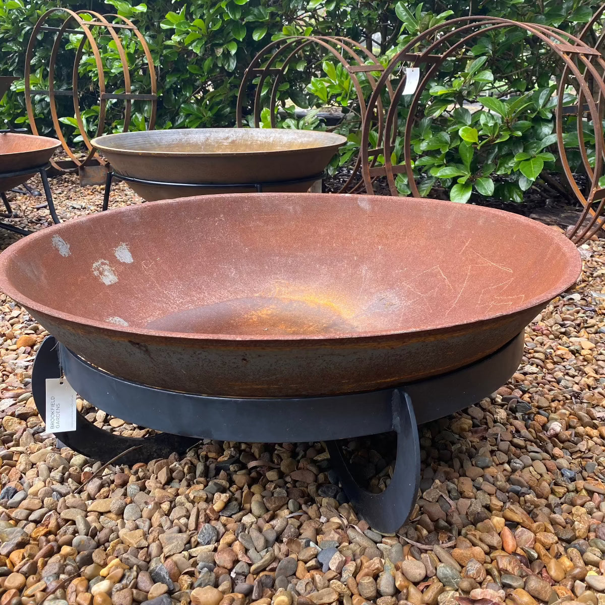 Da Vinci Shallow Bowl 800 Pots - Cast iron Brookfield Gardens