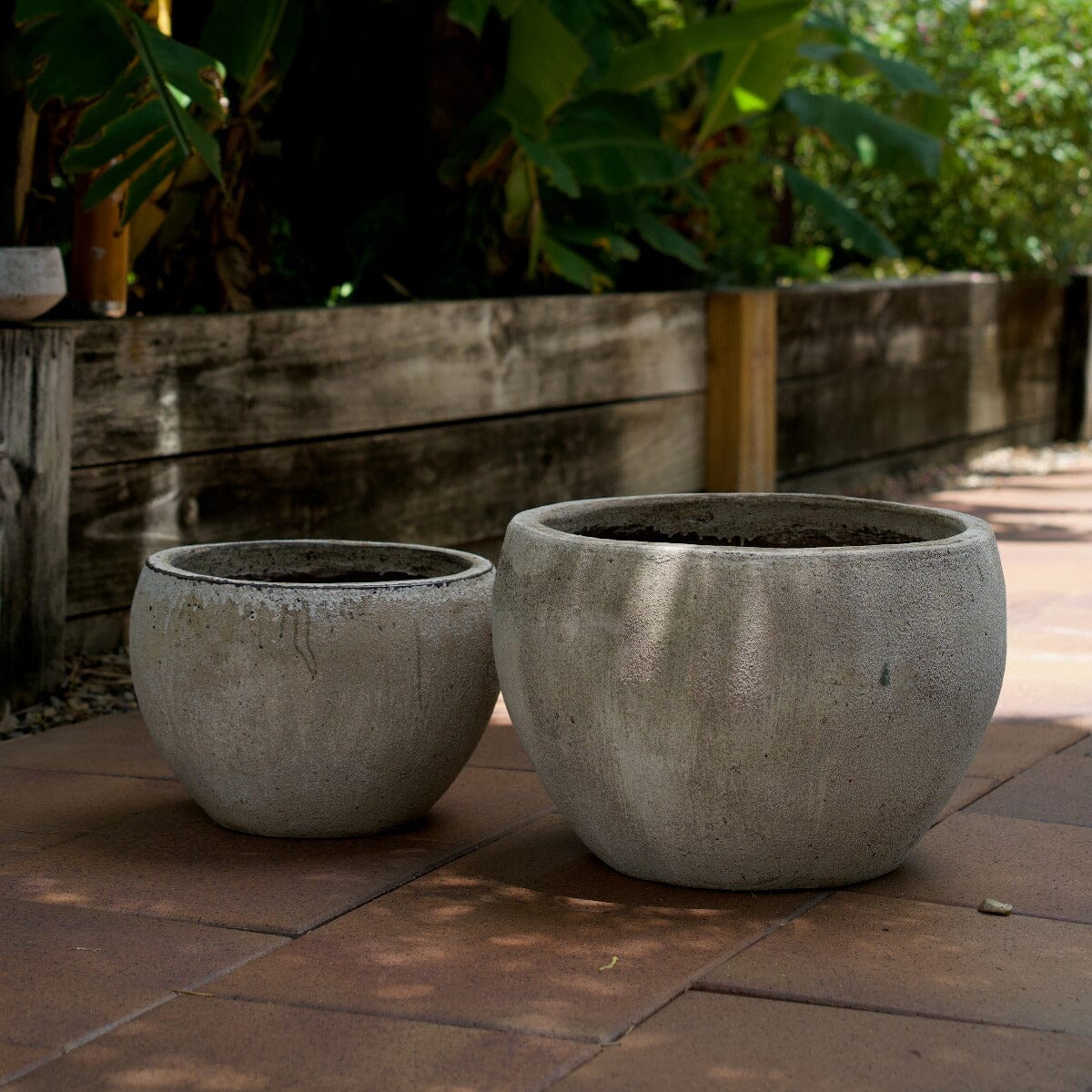 Ganache Ball Planter Pots - Terracotta Brookfield Gardens 