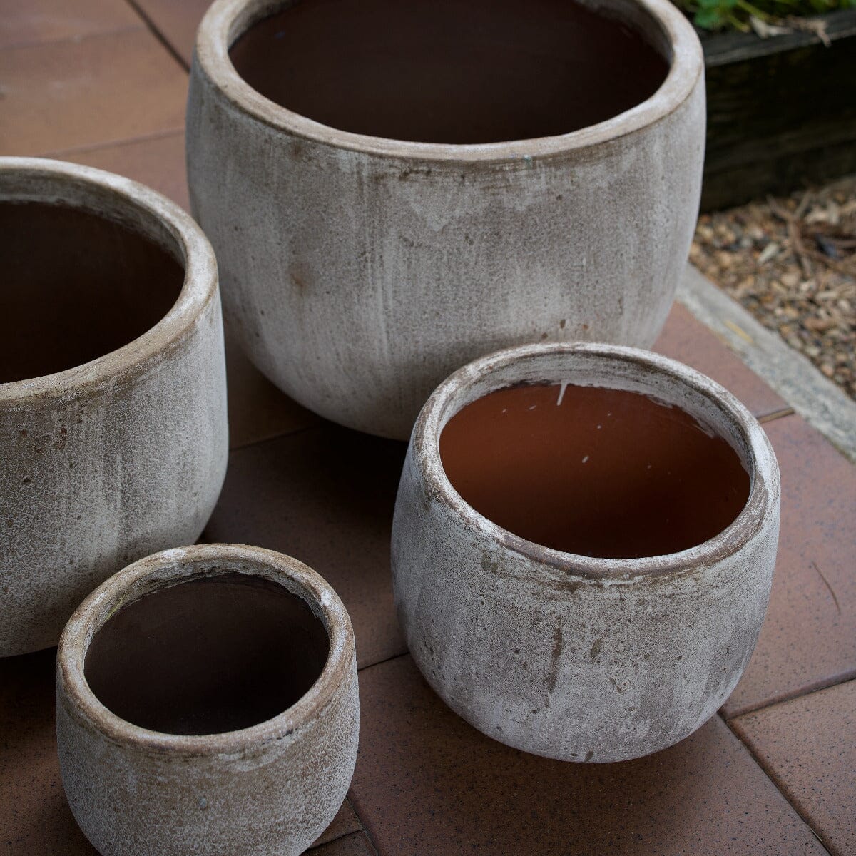 Ganache Cup Planter Pots - Terracotta Brookfield Gardens 