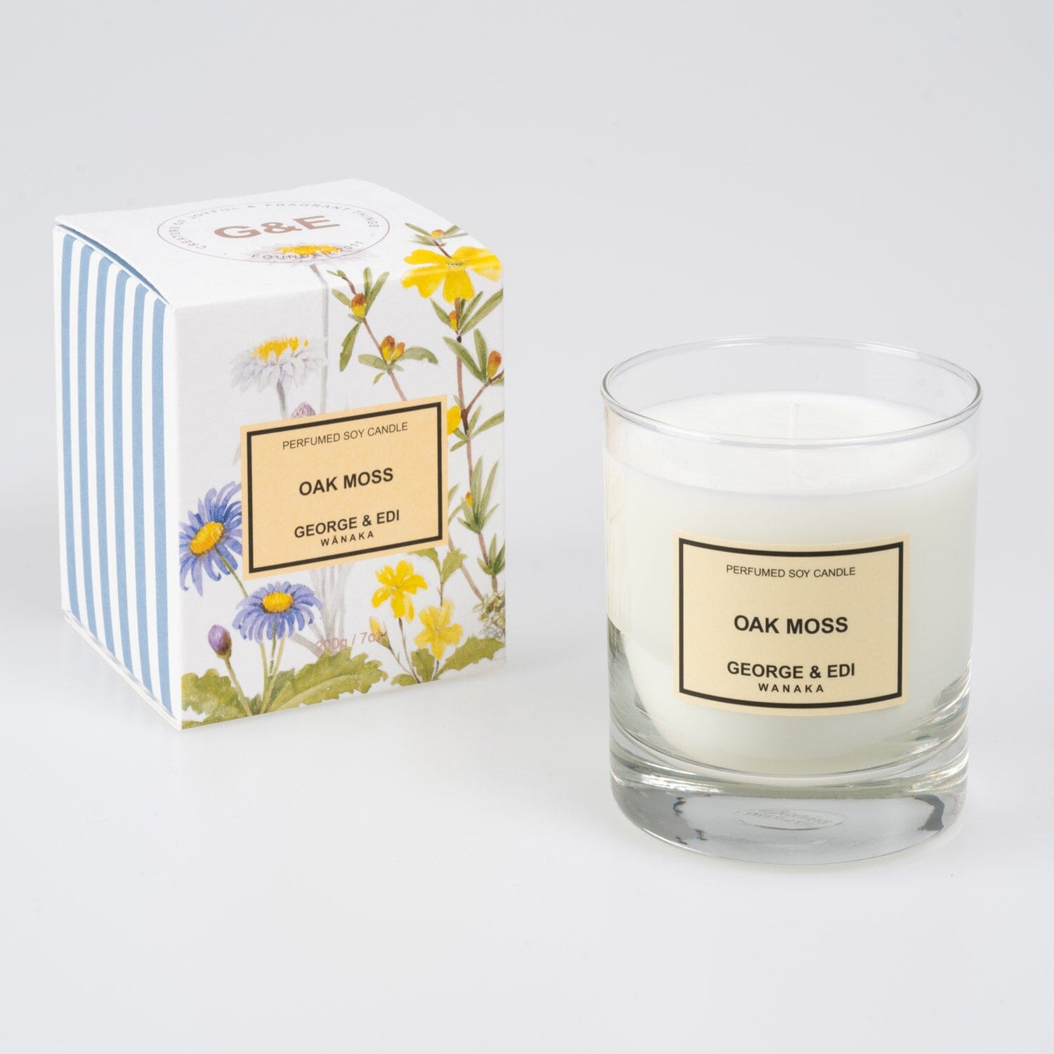 George & Edi Candle Oak Moss BH - Gifts Brookfield Gardens 