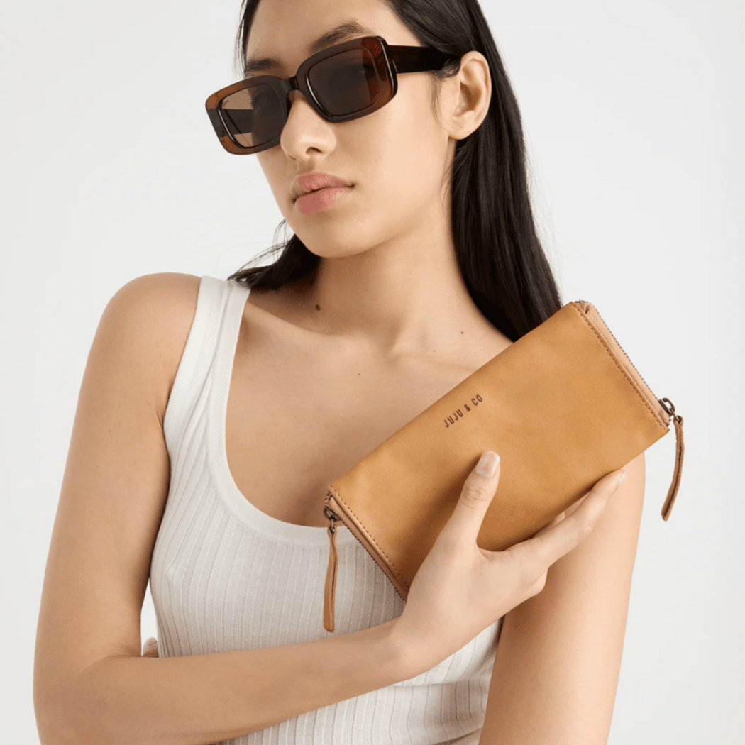 Glasses Pouch - Tan PL Accessories Brookfield Gardens 