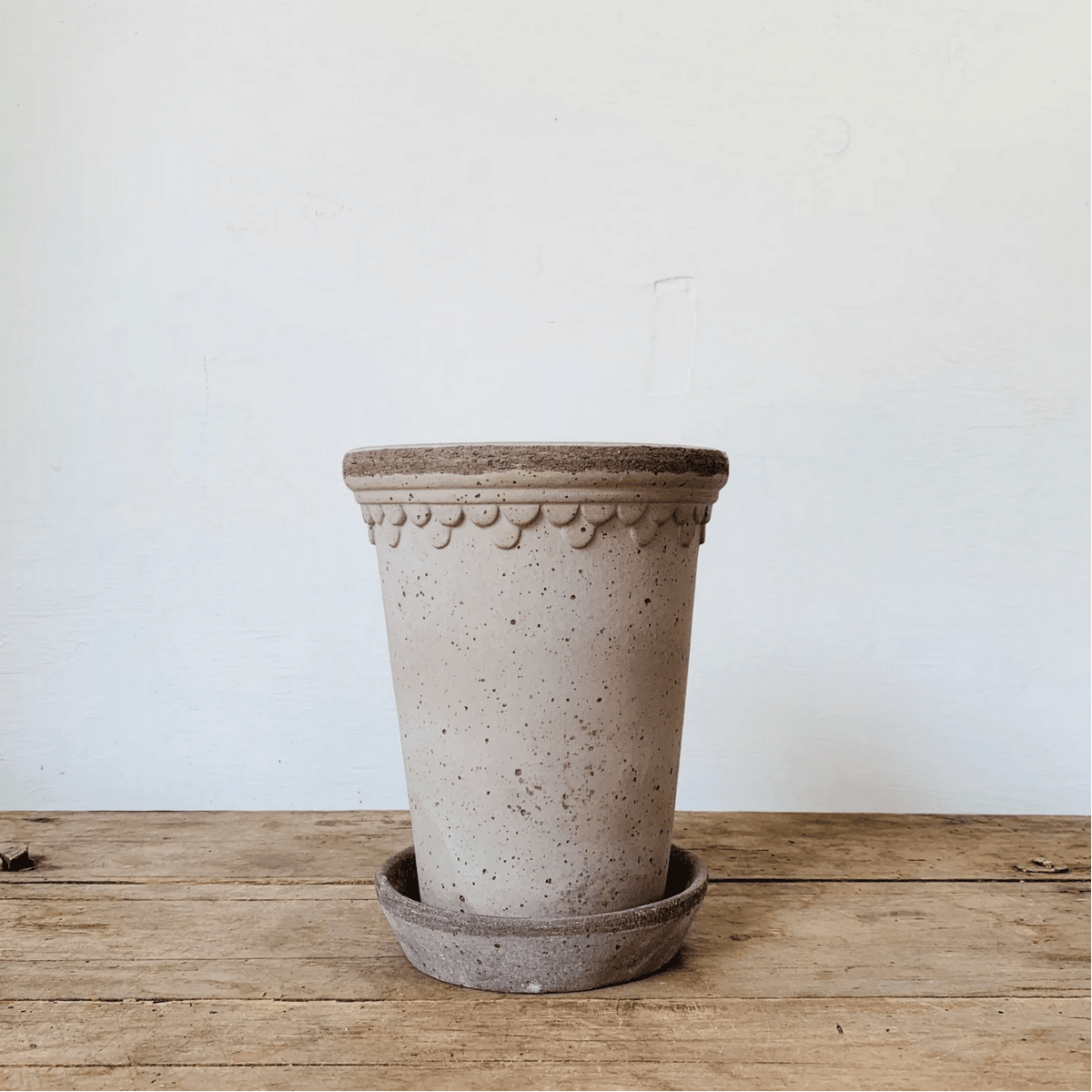 Kobenhavner Tall Grey inc Saucer Pots - Berg Berg 