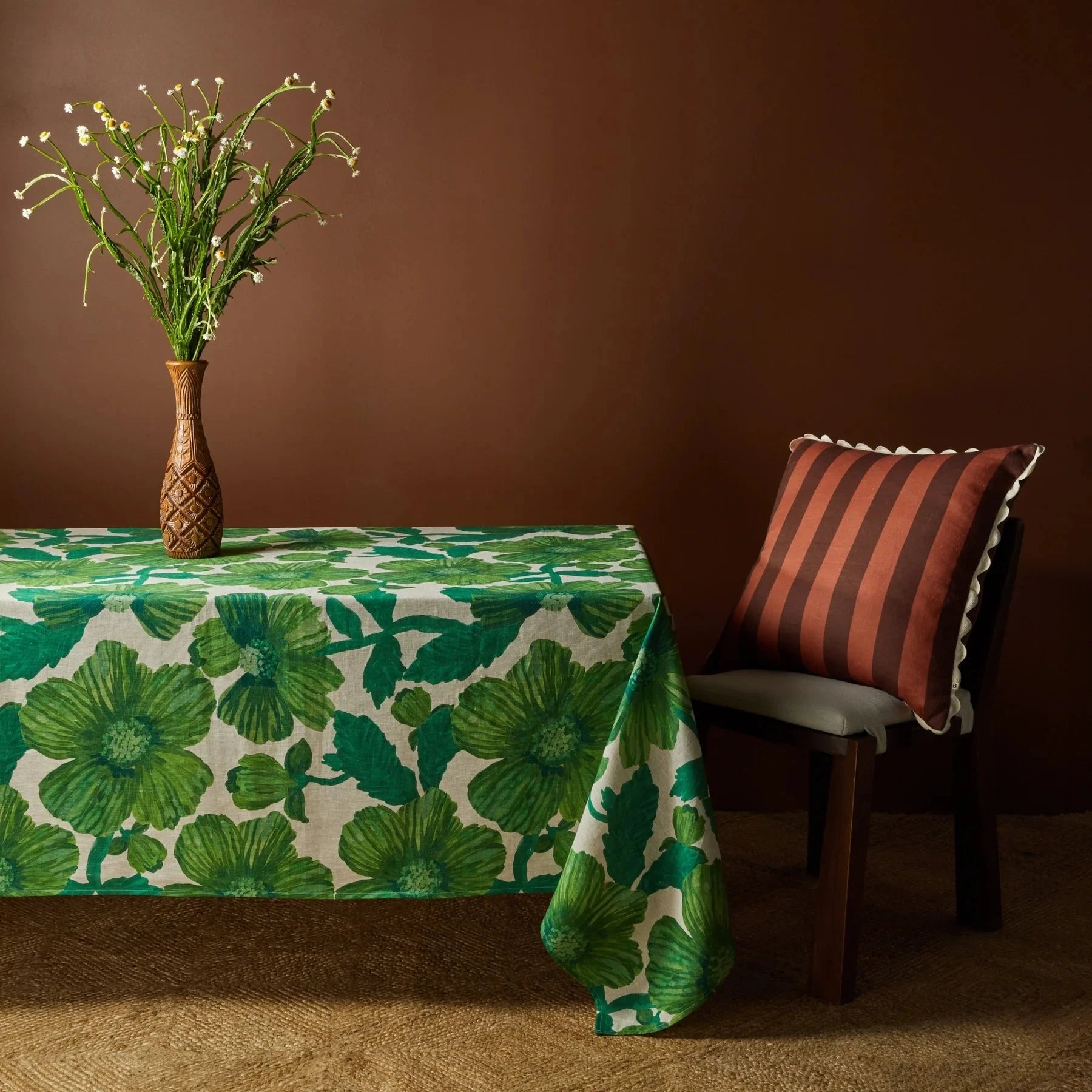 Leon Emerald T/Cloth L PL Napery Brookfield Gardens 