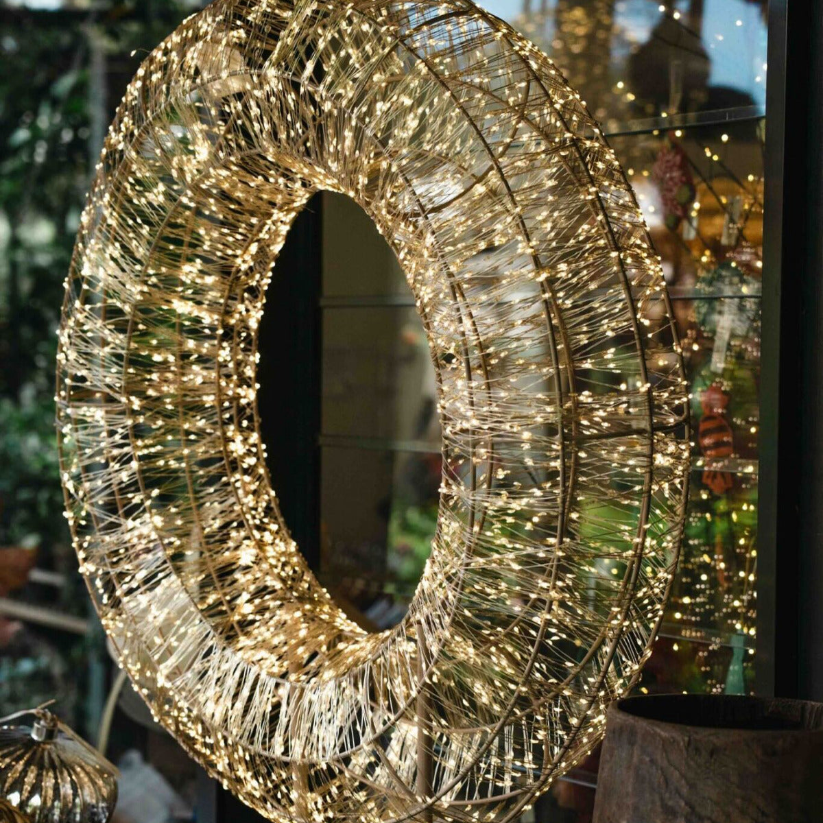 Twinkle Wreath/Garland 360 Led