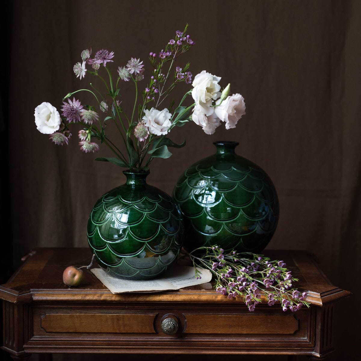 Misty Green Vase Pots - Berg Berg 