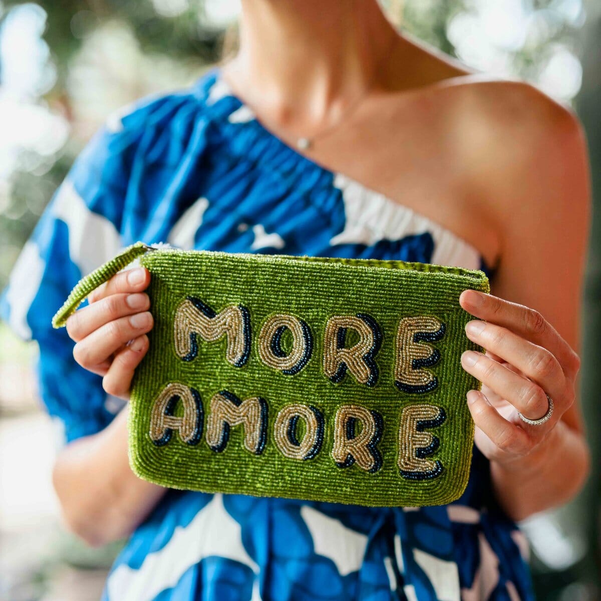 More Amore Beaded Clutch PL Accessories Brookfield Gardens 