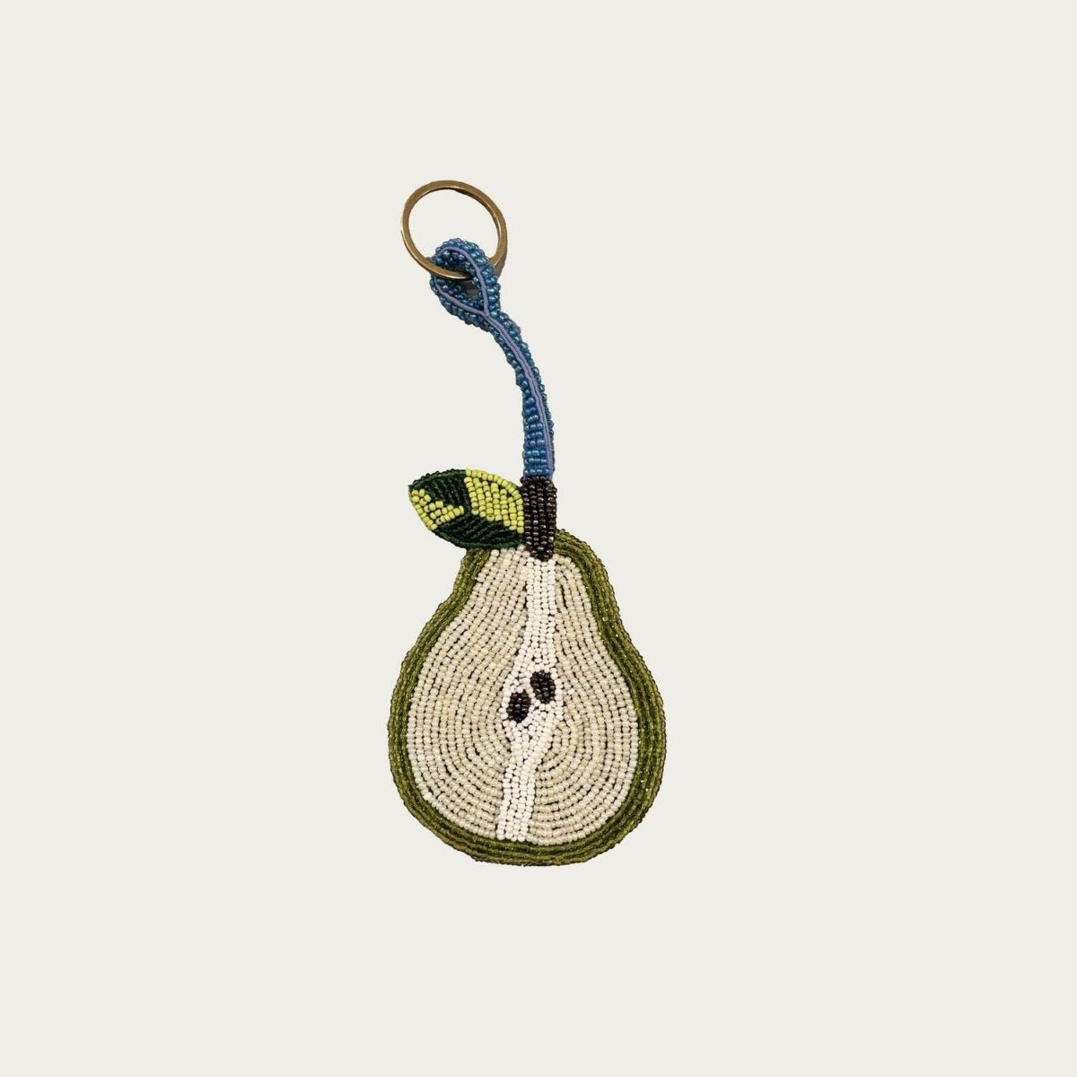 Pear Beaded Key Ring PL Accessories Brookfield Gardens 