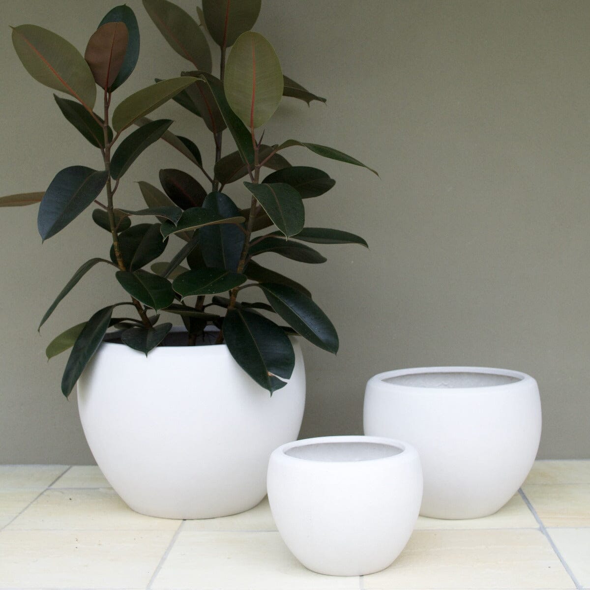 Sante Ball Planter Pots - Light Weight Brookfield Gardens 